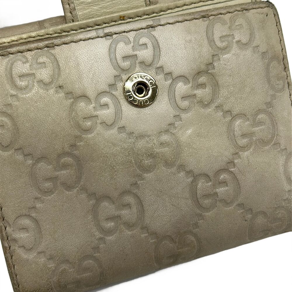 Gucci Metal bar, Striped Double-hook Wallet 112716 - Picture 6 of 7